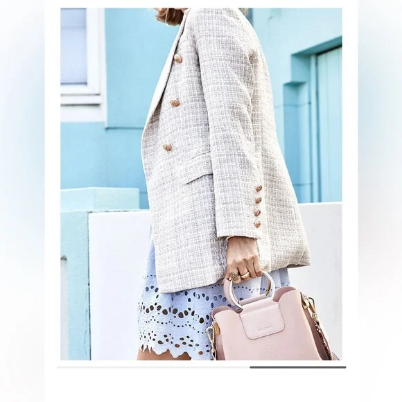 Belle & Bloom Princess Polina Textured Weave Blazer - Picture 6 of 6